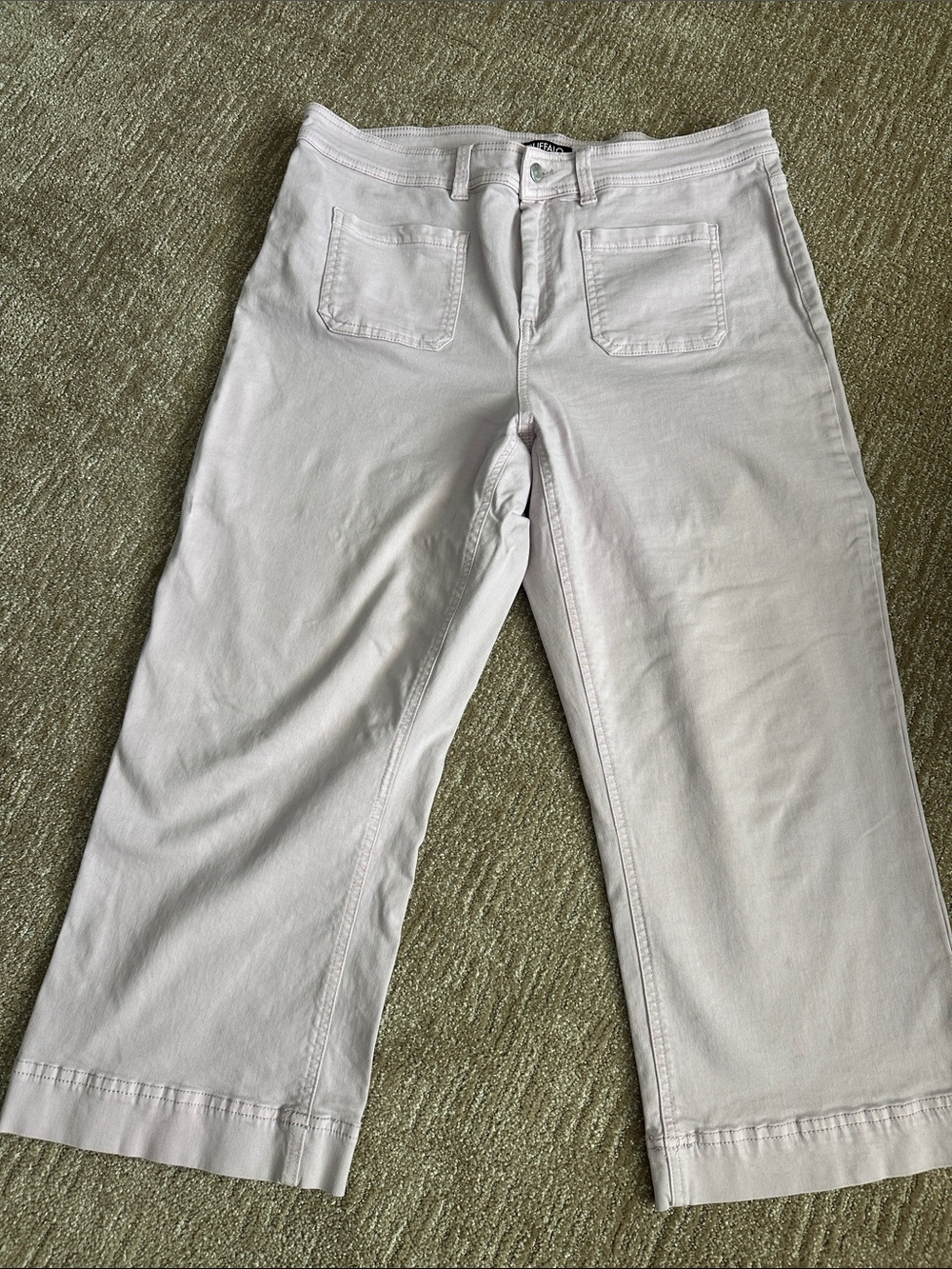 Buffalo David Bitton Women's Light Pink Capris
